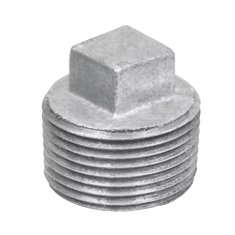 TAPON MACHO GALVANIZADO 3"