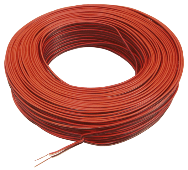 CABLE BOCINA BICOLOR TRANSP. 22 AWG 100 MTS