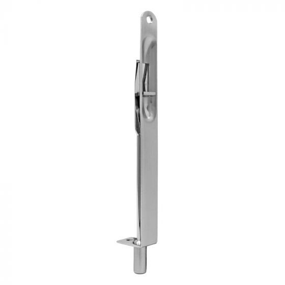 PASADOR DE EMBUTIR CANTO PUERTA 8" LAM NIQUEL SAT C/T