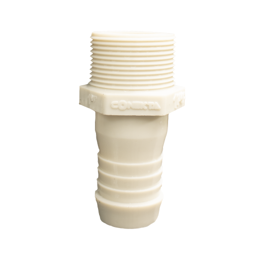 ADAPTADOR MACHO INSERCION PLASTICO 3/4 X 1/2"
