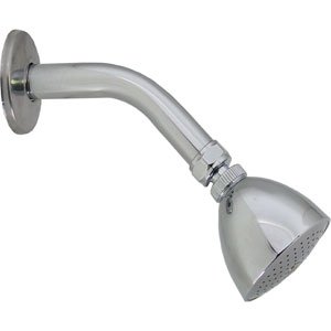 REGADERA GENOVA 2 3/4 C/BRAZO Y CHAP. METALICO