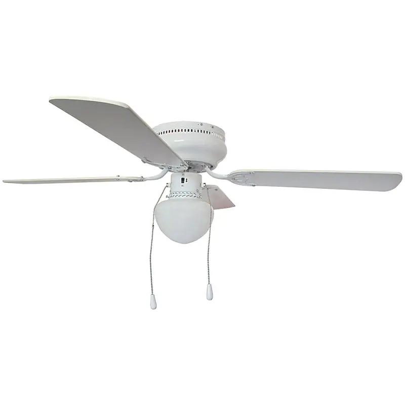 VENTILADOR DE TECHO C/LAMPARA 4 ASPAS DE 42'' BLANCO