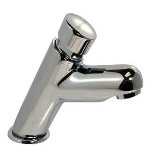 LLAVE INDIVIDUAL TEMPORIZADORA PARA LAVABO CROMO