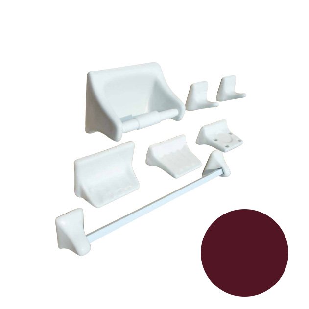 JUEGO DE ACCESORIOS DE CERAMICA GRANADA
