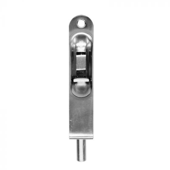 PASADOR DE EMBUTIR CANTO PUERTA 4" LAM. NIQUE SAT C/T