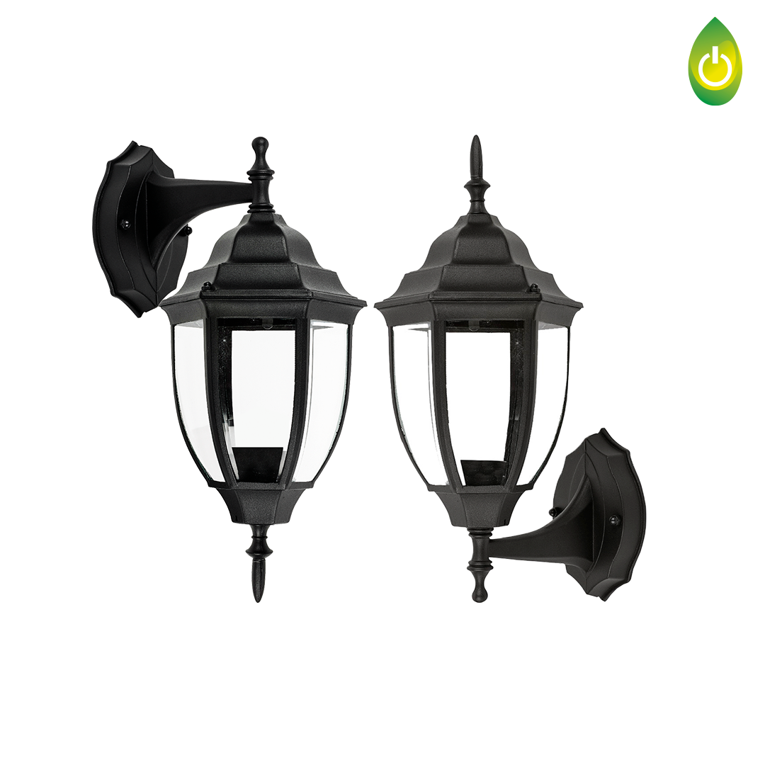 FAROL ESPAÑA NEGRO E26 37X15.5X43 CM