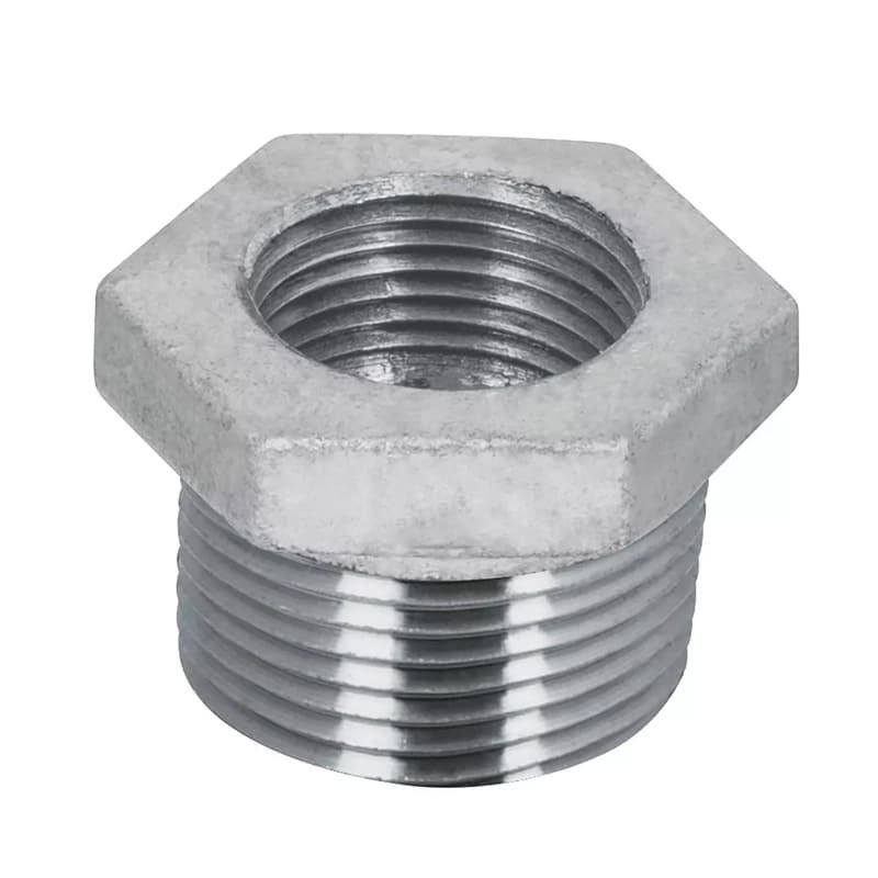 REDUCCION BUSH GALV DE 1/2 X 1/4"