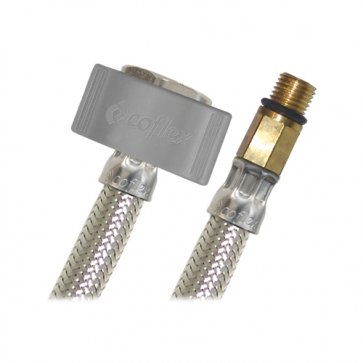 MANGUERA COFLEX PARA MONOMANDO ACERO INOX. 40CM