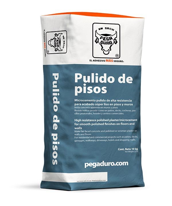 PULIDO DE PISO GRIS 10KG