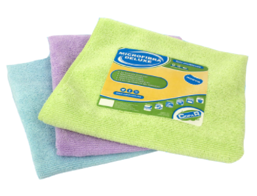 MICROFIBRA 41X41CM (VARIEDAD DE COLORES) BASTILLADA Y CORTADA 16 PZ Modelo: MIC4040
