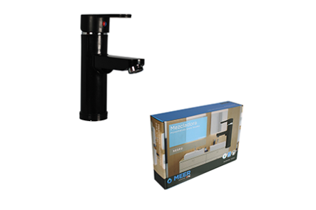 MEZCLADORA MONOMANDO P/LAVABO CUERPO/MANERAL ABS