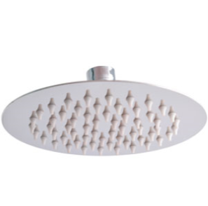 REGADERA DELGADA REDON 6X6 AC. INOX AC. CROMO