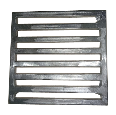 PARRILLA CUADRADA DE ALUMINIO 25X25 CM