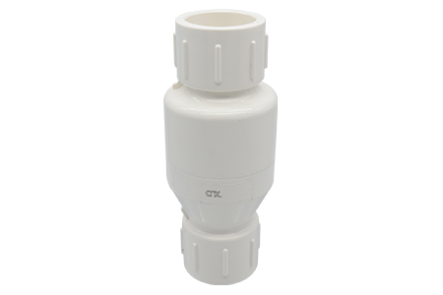 VALVULA CHECK RESTORTE PVC CEMENTAR 1 1/4"