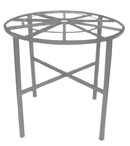 BASE P/TINACO C/PATA 50 CM ESPECIAL (GRIS)