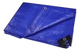 LONA REFORZADA DE USO LIGERO COLOR AZUL *4 mts x 5 mts*