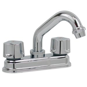 MEZCLADORA P/LAVABO 4" LATON M. TAURO