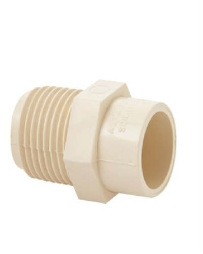 ADAPTADOR MACHO DE CPVC 3/4"