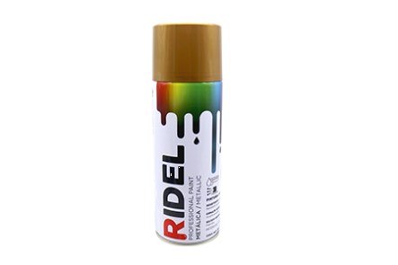 PINTURA EN AEROSOL ESMALTE ACRILICO METALICA COLOR ORO 18K