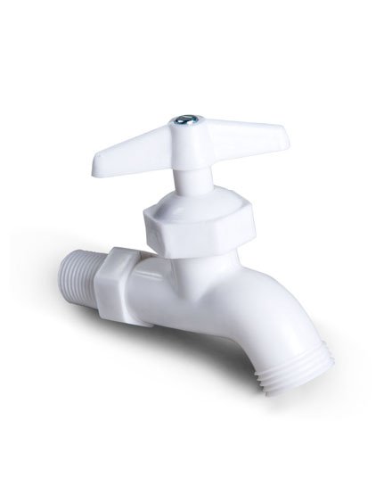 LLAVE NARIZ CON ROSCA O LISA PLASTICO R/L 3/4