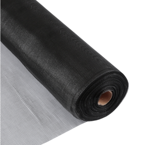 TELA MOSQUITERA DE FIBRA DE VIDRIO NEGRA .90 X 30 MTS VEKER