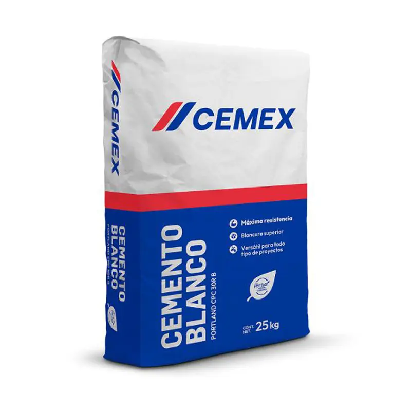 BULTO CEMENTO BLANCO CEMEX 25KG