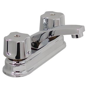 MEZCLADORA P/LAVABI 4" LATON CIERRE 90 M. TAURO