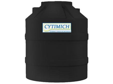 TINACO CYTIMICH 1200 LTS NEGRO BICAPA CYTIMICH