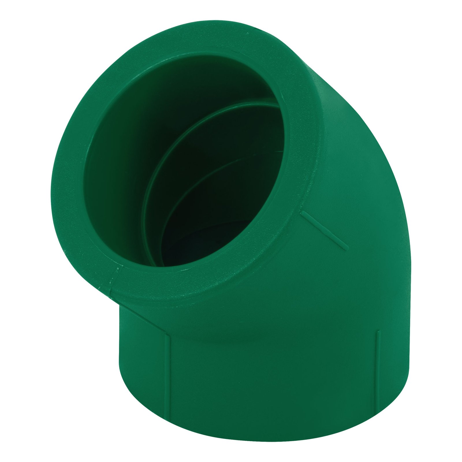 CODO 45 NORMAL FUSION (20( 1/2 POLIMEX VERDE K70