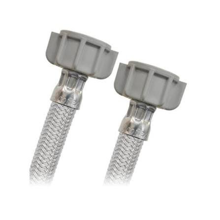 CONECTOR FLEXIBLE COFLEX 1/2 AM X 1/2 AM 70 CM VINILO PREMIUM PARA LAVABO-FREGADERO