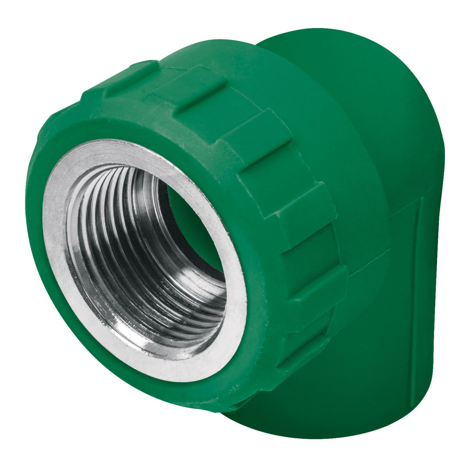 CODO 90 INS. MET. HEMBRA 20 X 1/2 POLIMEX VERDE K23