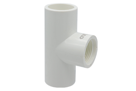 TEE CEDULA 40 ROSCA AL CENTRO 1/2" ROSCADA-CEMENTAR