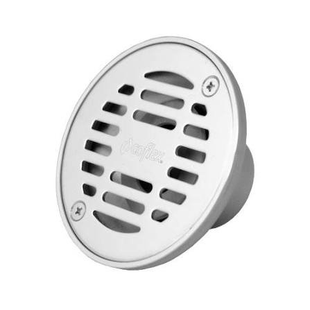 COLADERA REDONDA COFLEX PC-302 DE 10 CM CUERPO DE ACERO PARA TUBERIA 2 DRENAJE NORMA MEXICANA