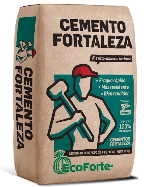 BULTO DE CEMENTO FORTALEZA 25KG