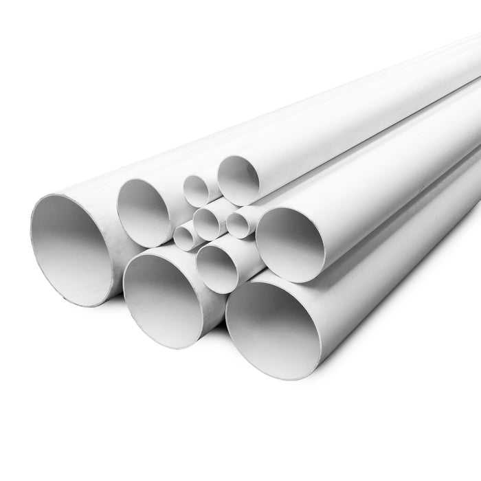 TUBO SANITARIO PVC NORMA 6" X 6 MTS