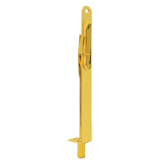 PASADOR DE EMBUTIR CANTO PUERTA 8" LAM.LATONADA C/TORN
