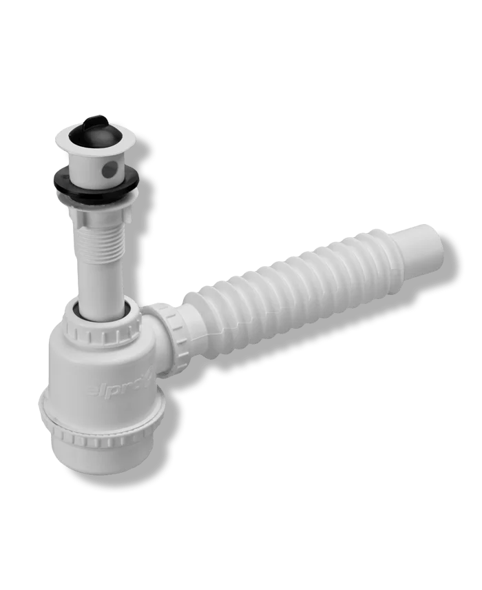 CESPOL PARA LAVABO CUERPO GRANDE SIN CUBIERTA METALICA