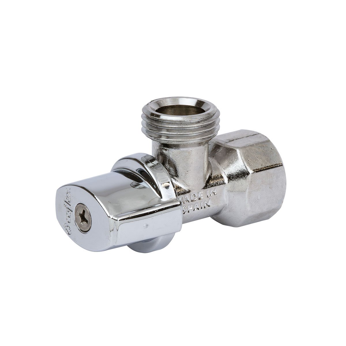 LLAVE DE CONTROL DE 1/4 DE VUELTA 1/2* FNPT X 1/2* M. ANGULAR