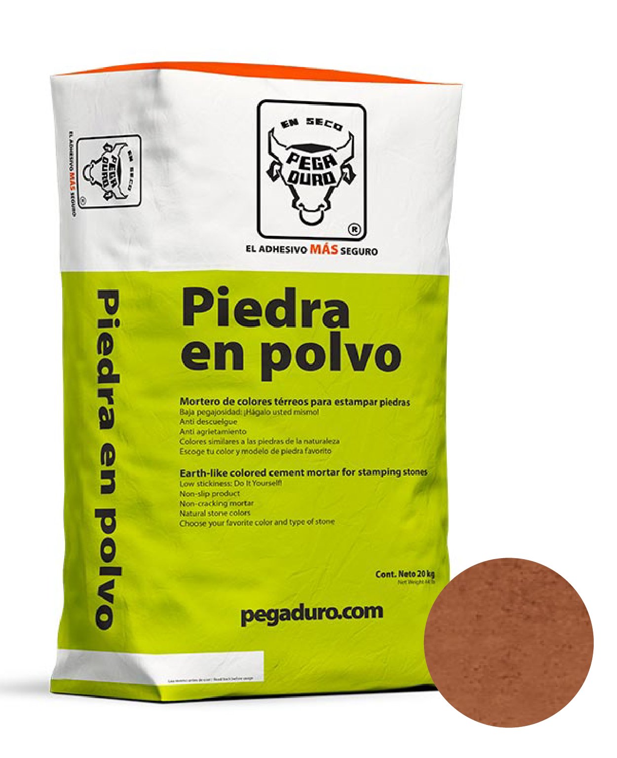 PIEDRA EN POLVO PARA PISO 20K ADOBE