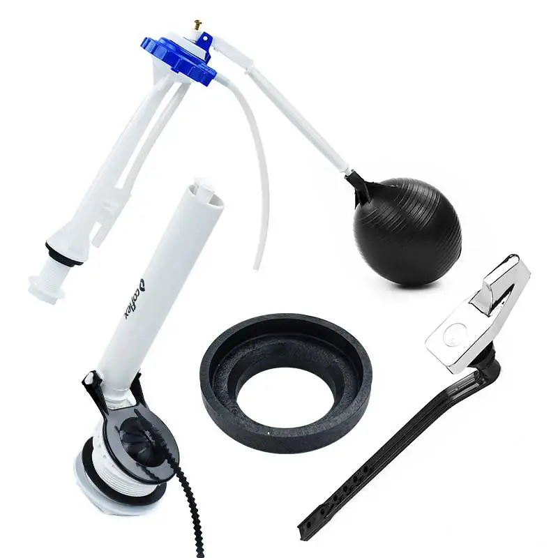JUEGO CLASICO DE HERRAJES PARA TANQUE SANITARIO 2*