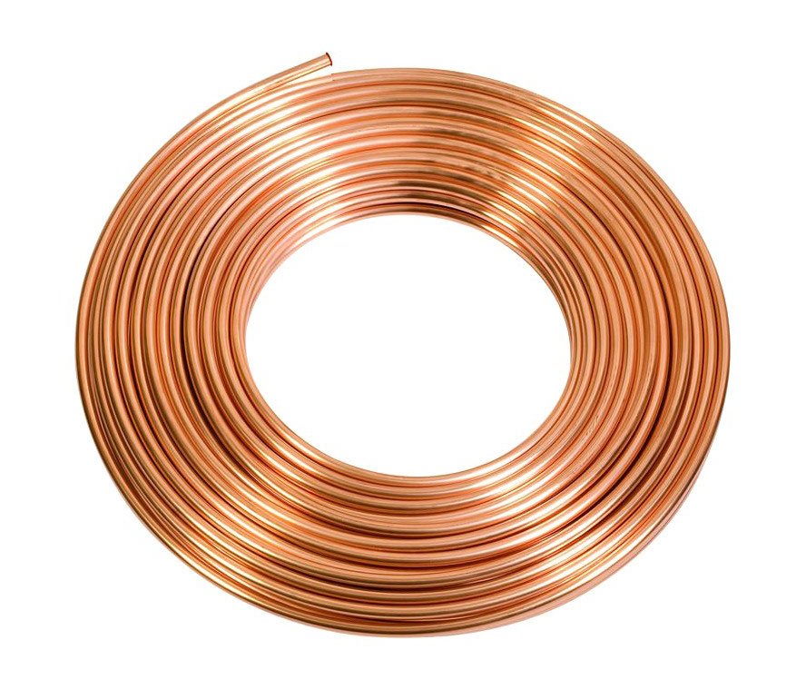 ROLLO DE TUBO DE COBRE FLEXIBLE 5/16" 8MM 15.24 (IUSA)
