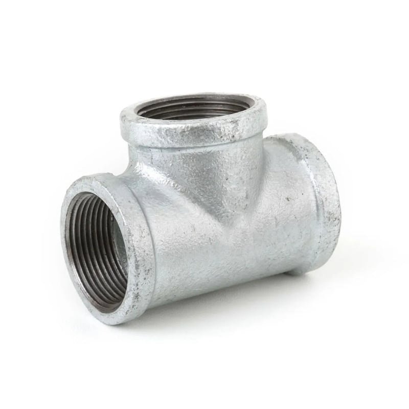 TEE GALVANIZADA 1/2"