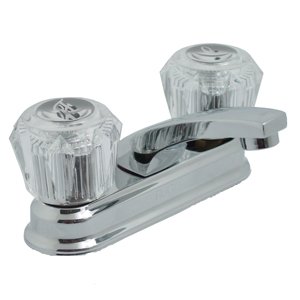 MEZCLADORA P/LAVABO 4" LATON M. ACRILICO