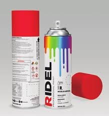 PINTURA EN AEROSOL ESMALTE ACRILICO COLOR ROJO