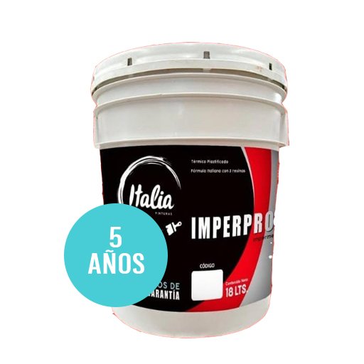 IMPERPROTTECTOR 5 AÑOS CUBETA 18 LTS. ROJO LADRILLO
