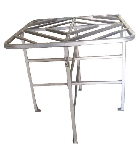 BASE P/TINACO 1.10 CM CUADRADA C/PATAS 1.20MT ESPECIAL (GRIS)