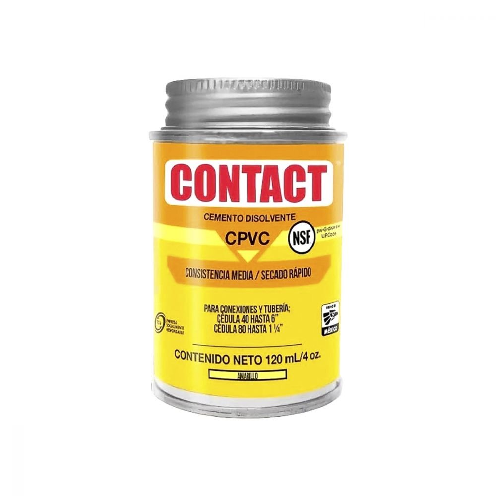 CEMENTO PARA CPVC CONTACT DE 120 ML