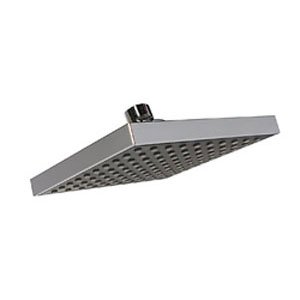 REGADERA GRECIA CUADRADA 6"X6" S/BRAZO ACABADO CROMO SISTEMA ANTISARRO