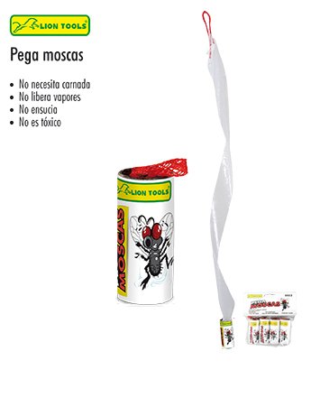 PEGA MOSCAS 4 ROLLOS