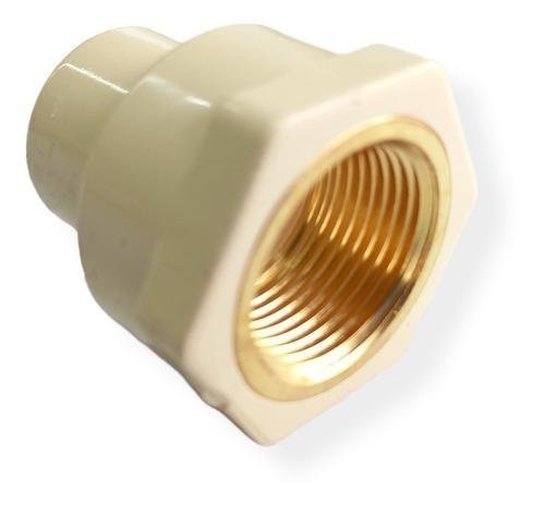 ADAPTADOR HEMBRA CPVC C/INSERTO METALICO 1"